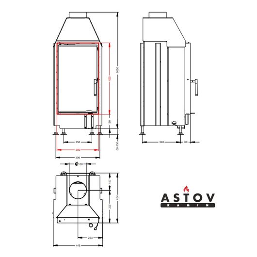 Топка Астов (Astov) ПС 3865, изображение 2