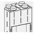 Топка Астов (Astov) ПС 15057, Кожух для распределения горячего воздуха: Кожух для распределения горячего воздуха